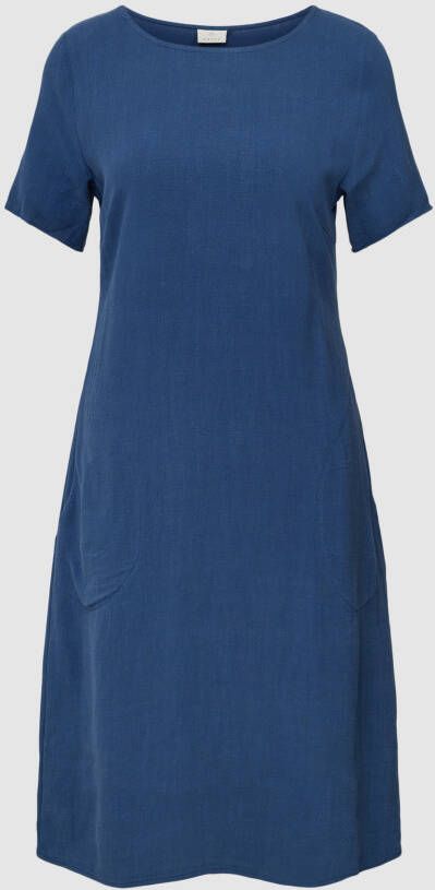 Kaffe Mini-jurk van een mix van viscose en linnen model 'High Summer'