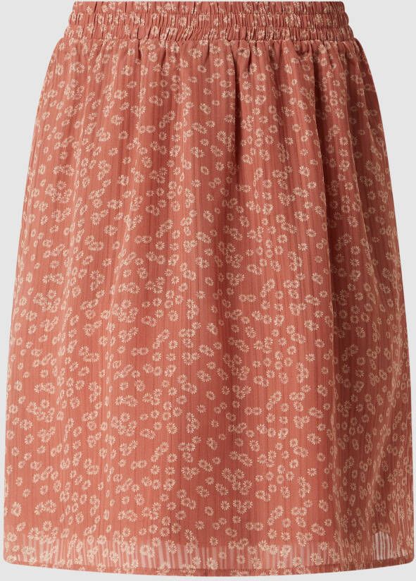 Kaffe Minirok van chiffon model 'Zandra'