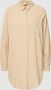 Kaffe Klassieke Sand Shirt Tuniek Top Beige Dames - Thumbnail 1
