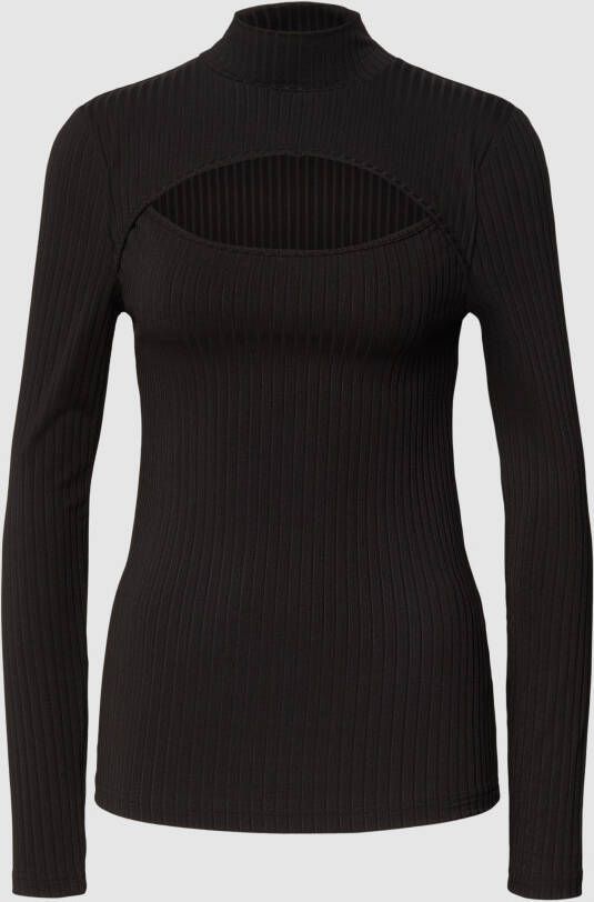 Kaffe Shirt met lange mouwen en col model 'KAMitza'