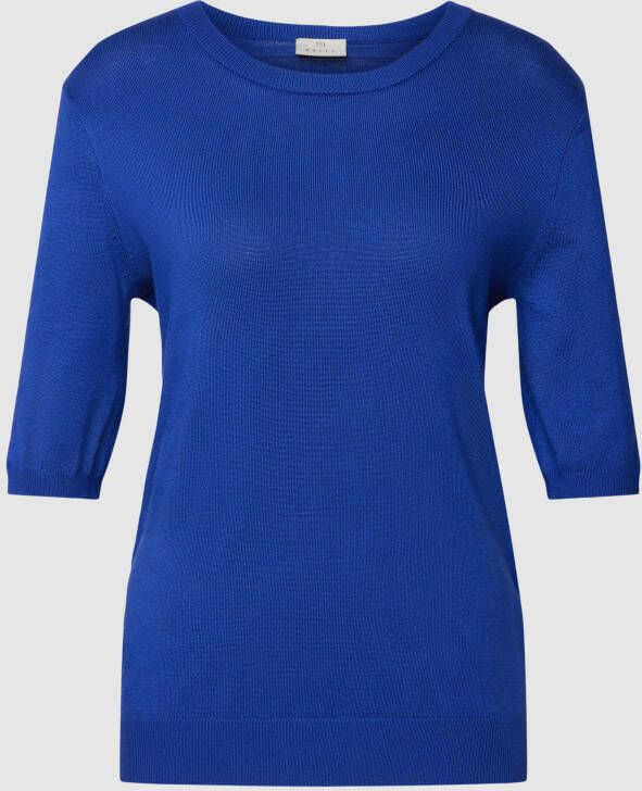 Kaffe Shirt met lange mouwen en ronde hals model 'Alizza'