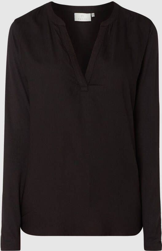 Kaffe Shirt met lange mouwen van viscose model 'Calina'