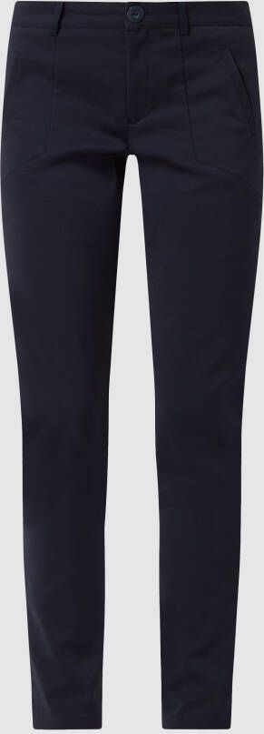Kaffe Midnight Marine Broek Stijlvol Kwaliteit Blue Dames