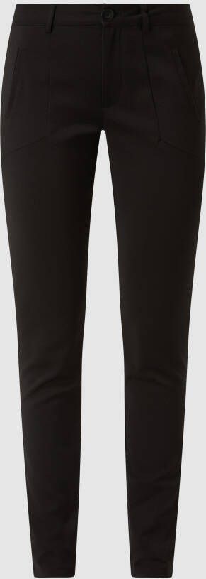 Kaffe Stoffen broek met stretch model 'Kavera'