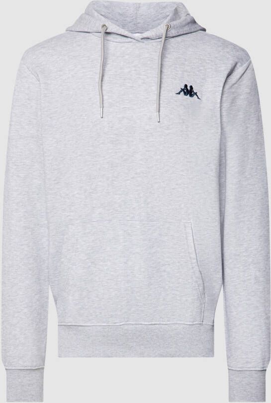Kappa Hoodie met labelstitching model 'Vend'