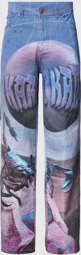 Karl Kani Baggy fit jeans met motiefprint model 'Metaverse'