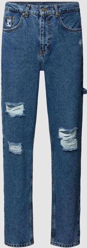Karl Kani Jeans van katoen in destroyed-look model 'Retro'