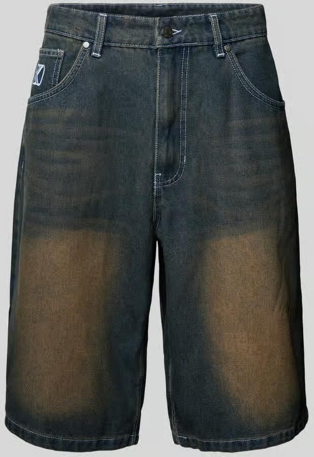 Karl Kani Baggy fit korte jeans in 5-pocketmodel - Foto 2