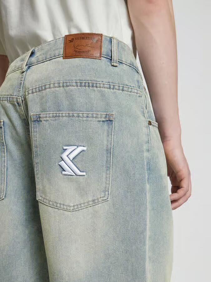 Karl Kani OG Denim Baggy Jorts Men Shorts blauw Kleding - Foto 4