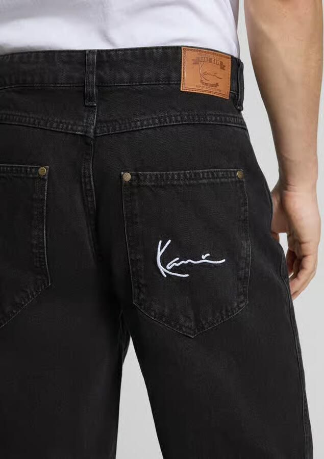 Karl Kani Small Signature Baggy Five Pocket Denim Spijkerbroeken Kleding vintage black maat: 28 beschikbare maaten:28 30 32 34 36 38 - Foto 4
