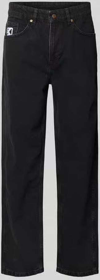 Karl Kani Small Signature Baggy Five Pocket Denim Spijkerbroeken Kleding vintage black maat: 28 beschikbare maaten:28 30 32 34 36 38 - Foto 5