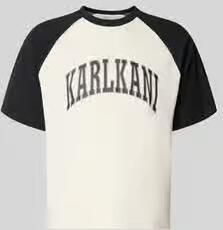 Karl Kani Boxy fit T-shirt met labelprint