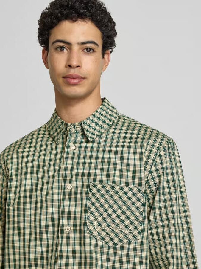 Karl Kani Boxy fit vrijetijdsoverhemd met borstzak