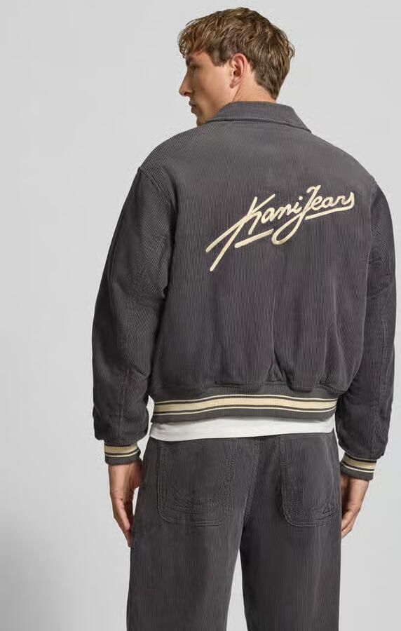 Karl Kani College-jack van corduroy met labelstitching - Foto 2