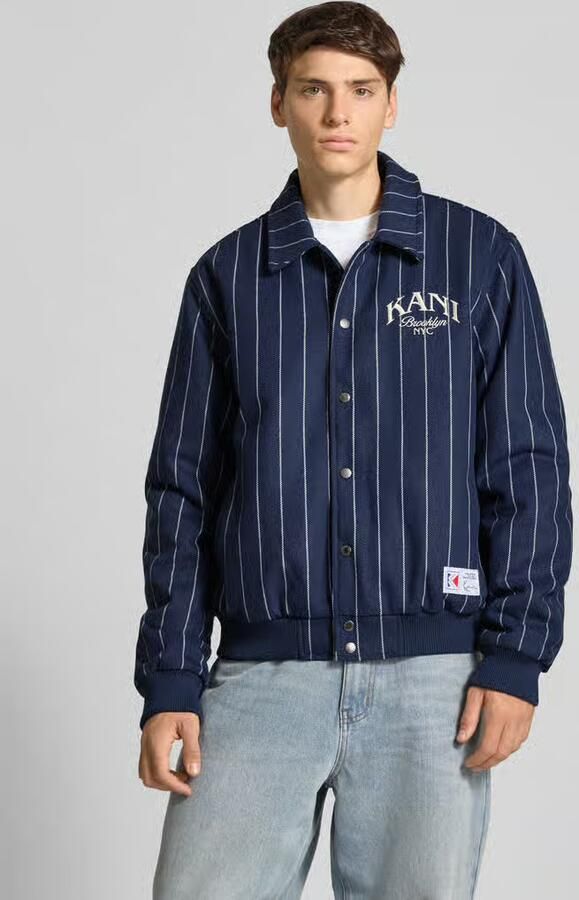 Karl Kani Collegejack met labelstitching - Foto 2