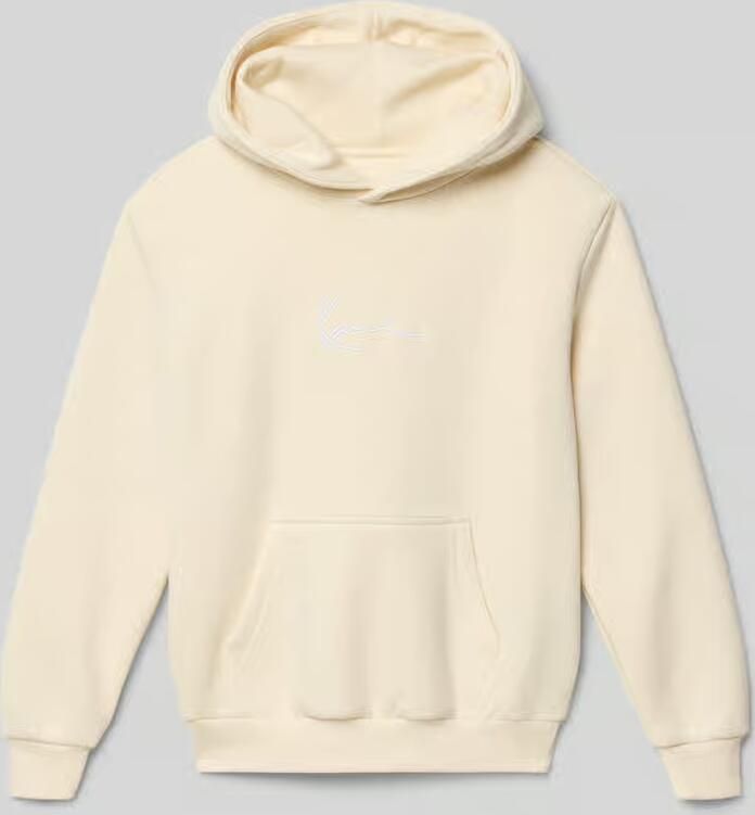 Karl Kani Regular fit hoodie van katoenmix met kangaroezak - Foto 2
