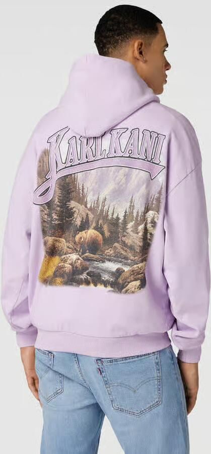 Karl Kani Hoodie met label- en motiefprint aan de achterkant - Foto 3
