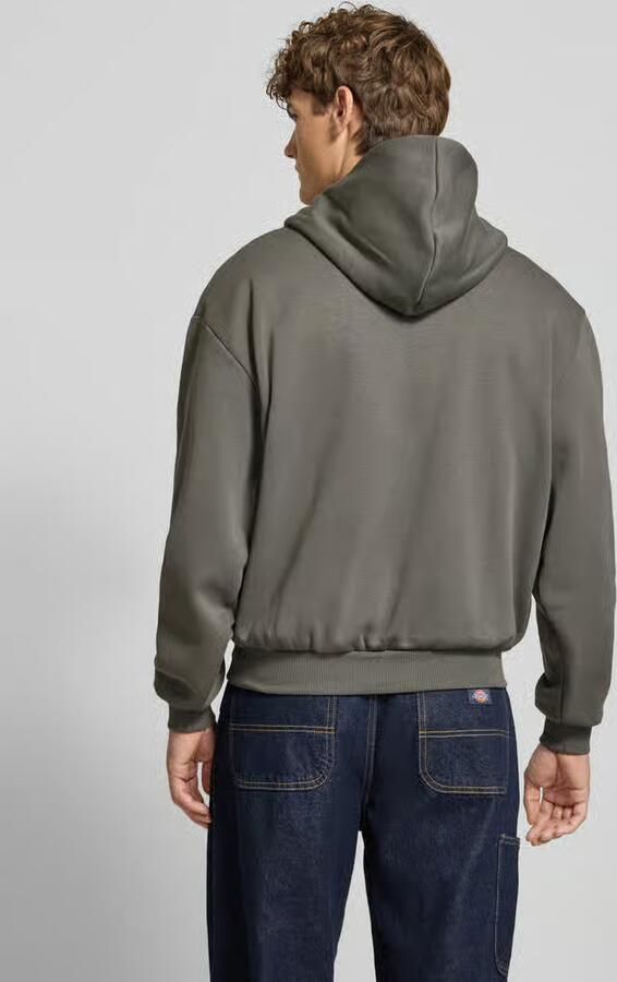 Karl Kani Hoodie met labelstitching en kangoeroezak