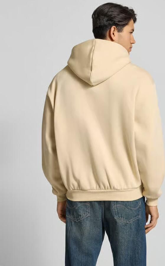 Karl Kani Hoodie met labelstitching en kangoeroezak
