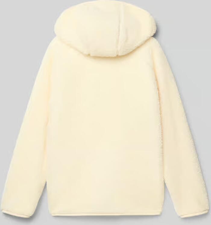 Karl Kani Signature Rubber Patch Teddy Zip Hoodie Unisex Bomberjacks beige Kleding - Foto 4