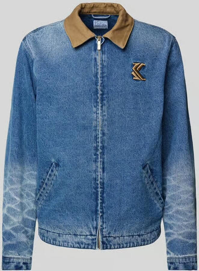 Karl Kani Jeansjack met logostitching - Foto 2