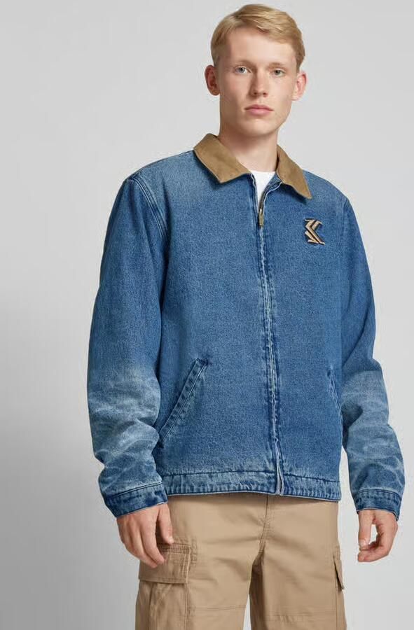Karl Kani Jeansjack met logostitching - Foto 3