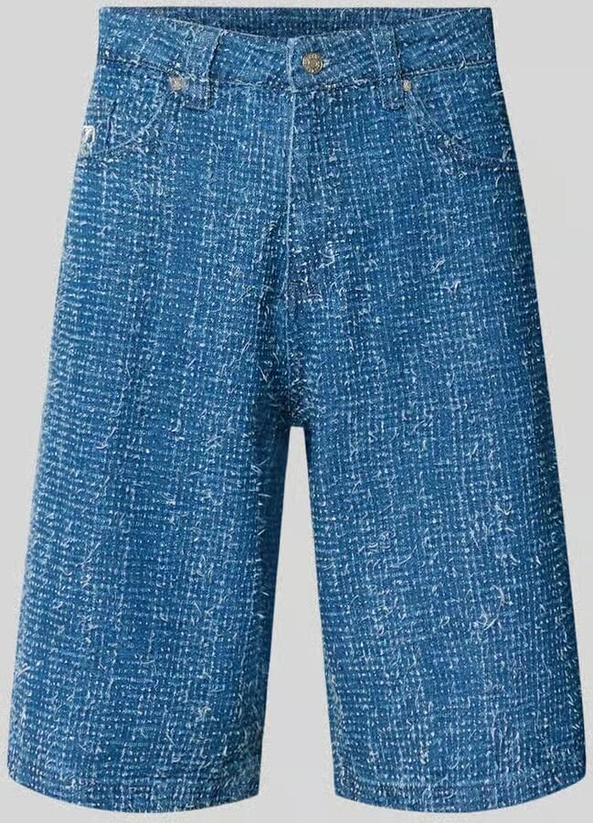 Karl Kani Korte jeans met structuurpatroon en steekzakken - Foto 2