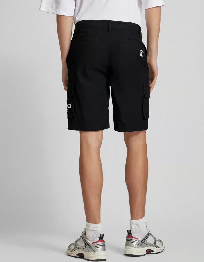 Karl Kani Regular fit sweatshorts met labelstatement model 'Wavy Retro' - Foto 3