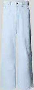 Karl Kani Small Signature Baggy Five Pocket Denim Spijkerbroeken Heren bleached blue maat: 28 beschikbare maaten:28 30 32 34 36 38 - Foto 4