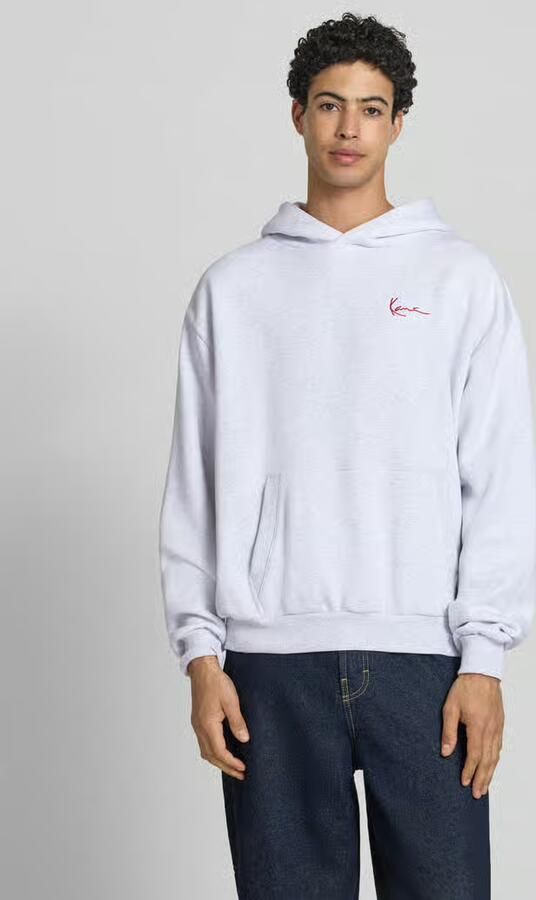 Karl Kani oversized fit hoodie met gestikt logo - Foto 3