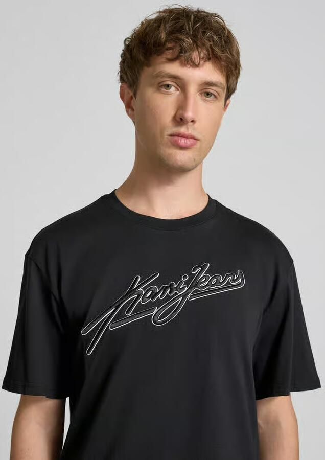 Karl Kani oversized fit T-shirt met gestikt logo
