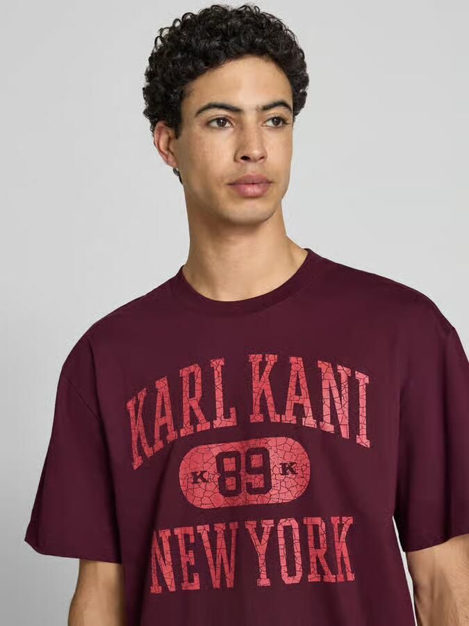 Karl Kani oversized fit T-shirt met logoprint model 'Heritage' - Foto 2