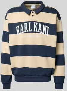 Karl Kani Oversized sweatshirt met polokraag model 'Heritage'