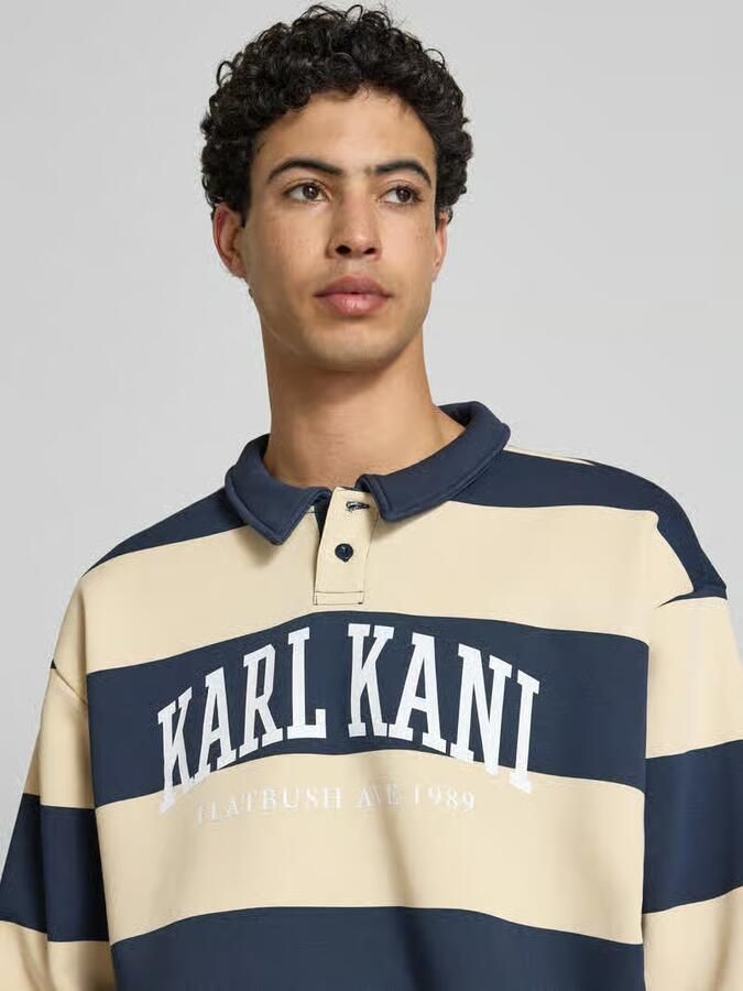 Karl Kani Oversized sweatshirt met polokraag model 'Heritage' - Foto 2