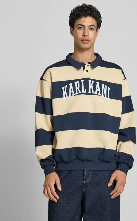 Karl Kani Oversized sweatshirt met polokraag model 'Heritage' - Foto 5