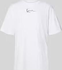 Karl Kani Signature Tee Lente Zomer Collectie Katoen White Heren - Foto 11