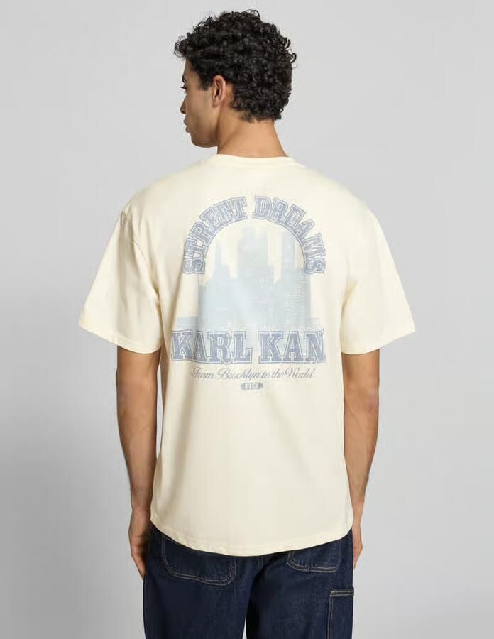 Karl Kani Oversized T-shirt met print op de achterkant - Foto 2