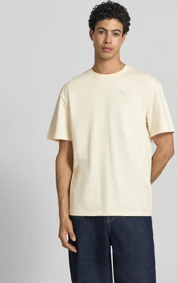 Karl Kani Oversized T-shirt met print op de achterkant - Foto 3