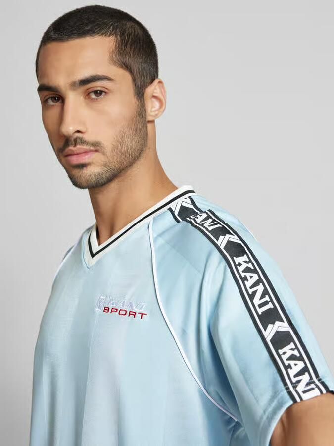 Karl Kani Regular fit sweatshorts met labelstatement model 'Wavy Retro' - Foto 4
