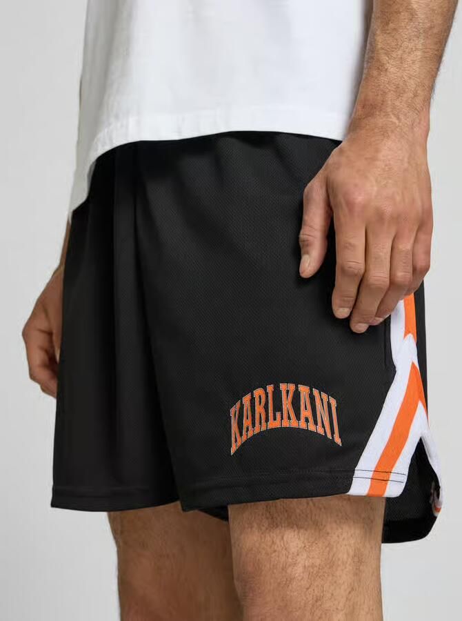 Karl Kani regular fit korte broek met logoprint