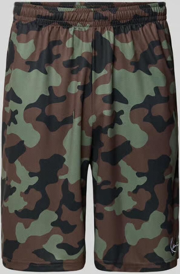 Karl Kani regular fit short met elastische band - Foto 2