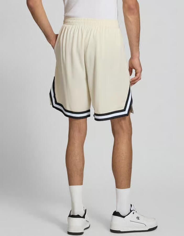 Karl Kani Small Signature Essential Mesh Sportshorts Heren offwhite maat: XL beschikbare maaten:S M L XL - Foto 5