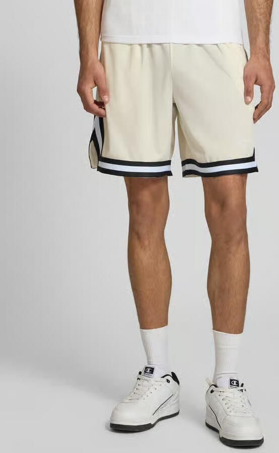 Karl Kani Small Signature Essential Mesh Sportshorts Heren offwhite maat: XL beschikbare maaten:S M L XL - Foto 6