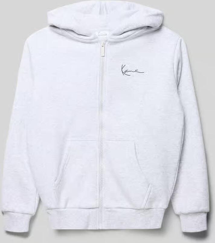 Karl Kani regular fit sweatjack met capuchon