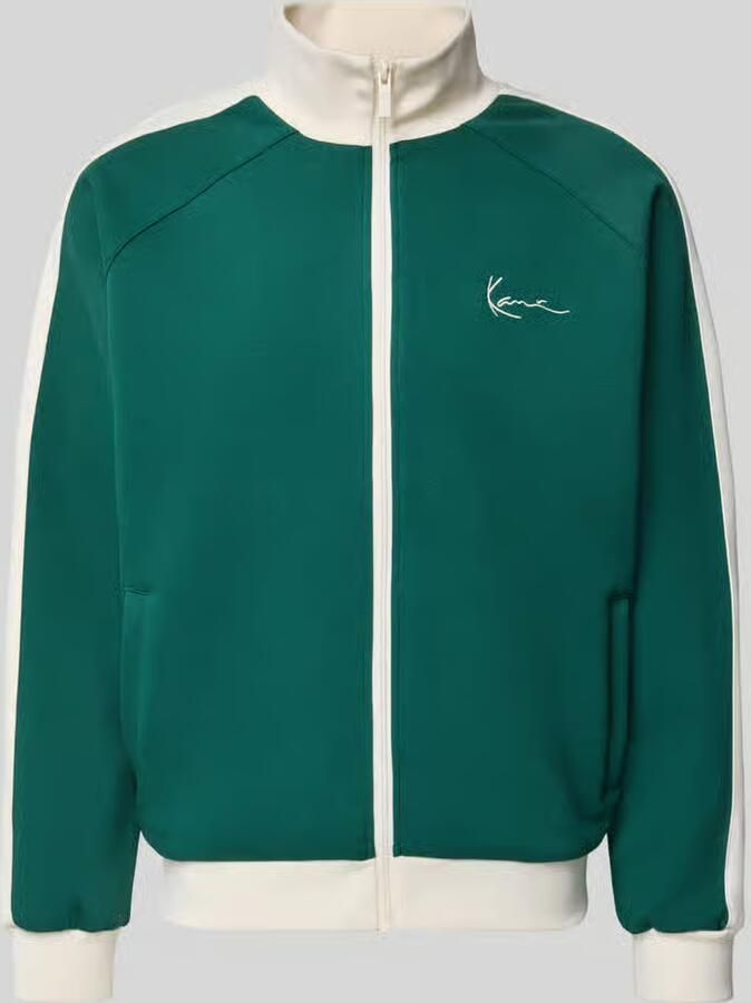 Karl Kani regular fit sweatjack met opstaande kraag - Foto 2