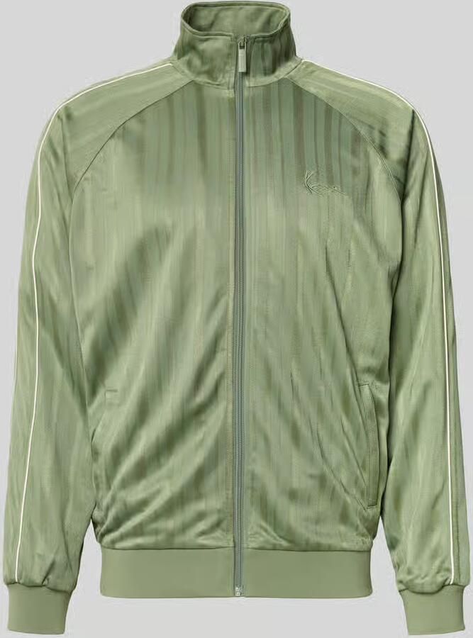 Karl Kani regular fit sweatjack met opstaande kraag - Foto 2