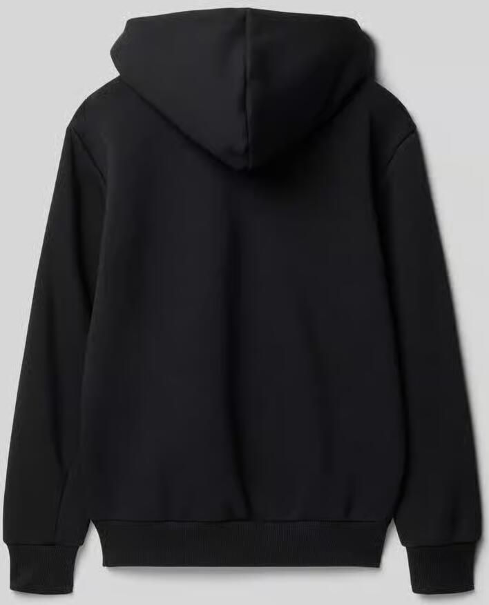 Karl Kani Regular fit sweatjack van katoenmix met ritssluiting