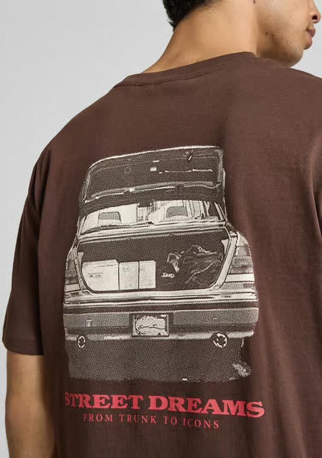 Karl Kani regular fit T-shirt met gestikt logo