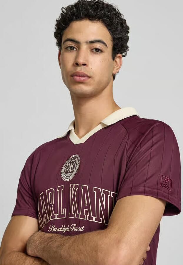 Karl Kani regular fit T-shirt met logostitching model 'Heritage'