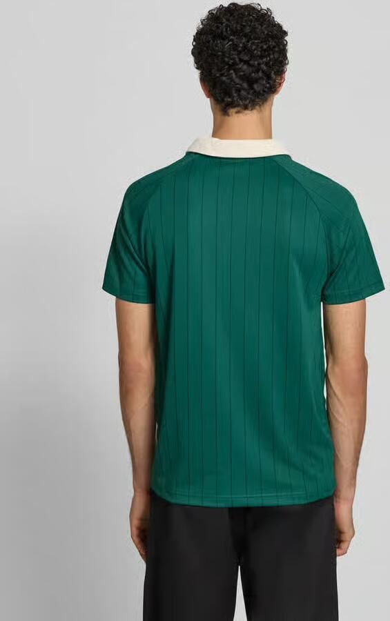 Karl Kani regular fit T-shirt met platte kraag - Foto 2